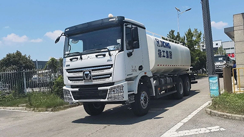 20余臺徐工灑水車再出海！這一站—>非洲塞內(nèi)加爾