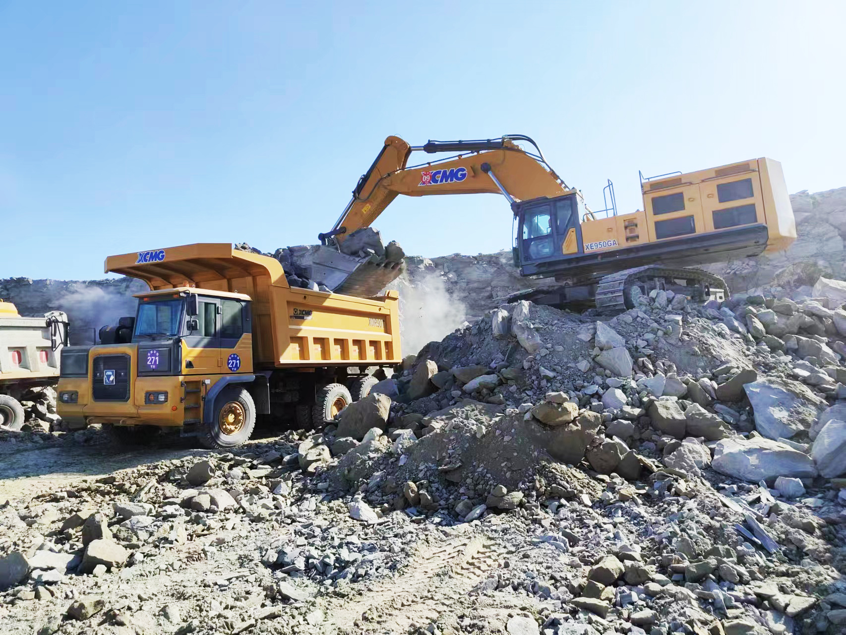 “黃金搭檔”—XE950GA與XDR90完美組合，高效賦能礦山開采
